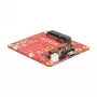 Vidinis mSATA adapteris DELOCK 62648 su Micro-USB sąsaja, 6 Gbit/s, 65×56×12 mm