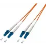 Lightwin LDP-50 LC-LC 3.0 šviesolaidinis kabelis 3 m oranžinis