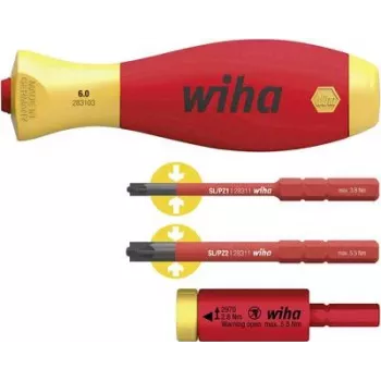 Atsuktuvas Wiha 41478 29701280S4 su ergonomiška rankena ir magnetiniu antgaliu