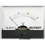 Voltcraft AM-60X46/30V/DC nuolatinės srovės matuoklis su judančia rite 30 V