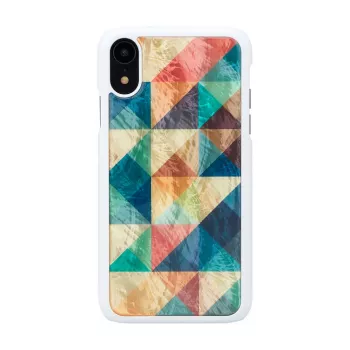 Dėklas iKins iPhone XR Mosaic Black – apsauginis dangtelis