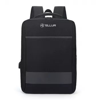 Kuprinė Tellur Nomad 15.6 colio su USB prievadu, juoda