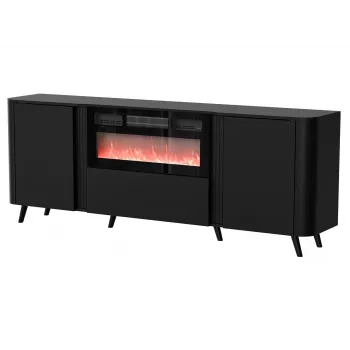 Komoda Cama Meble Volare 200 x 39 x 75 cm juoda