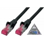 Tinklo kabelis ShiverPeaks BS75711-A1.5S juodas 1,5 m Cat6a S/FTP