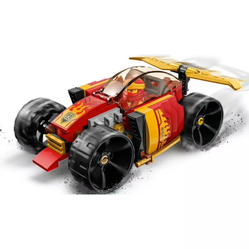LEGO 71780 NINJAGO Kainio lenktyninis automobilis EVO 2v1 lenktynių automobilio į visureigį modelio konstravimo rinkinys vaikams nuo 6 metų