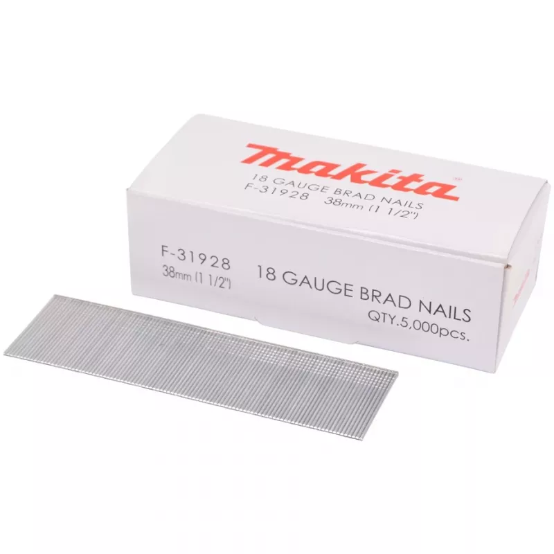 MAKITA STICKS 18GA 1,0x38mm /5000 vnt.