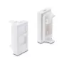 DELOCK Snap-in H modulio dangtelis Keystone lizdui 1 prievadas 22,5×45 mm ABS baltas