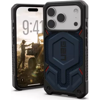 UAG Urban Armor Gear Monarch Pro MagSafe Dėklas | Apple iPhone 17 Pro | kevlar mallard (Mėlyna) | 114513113955