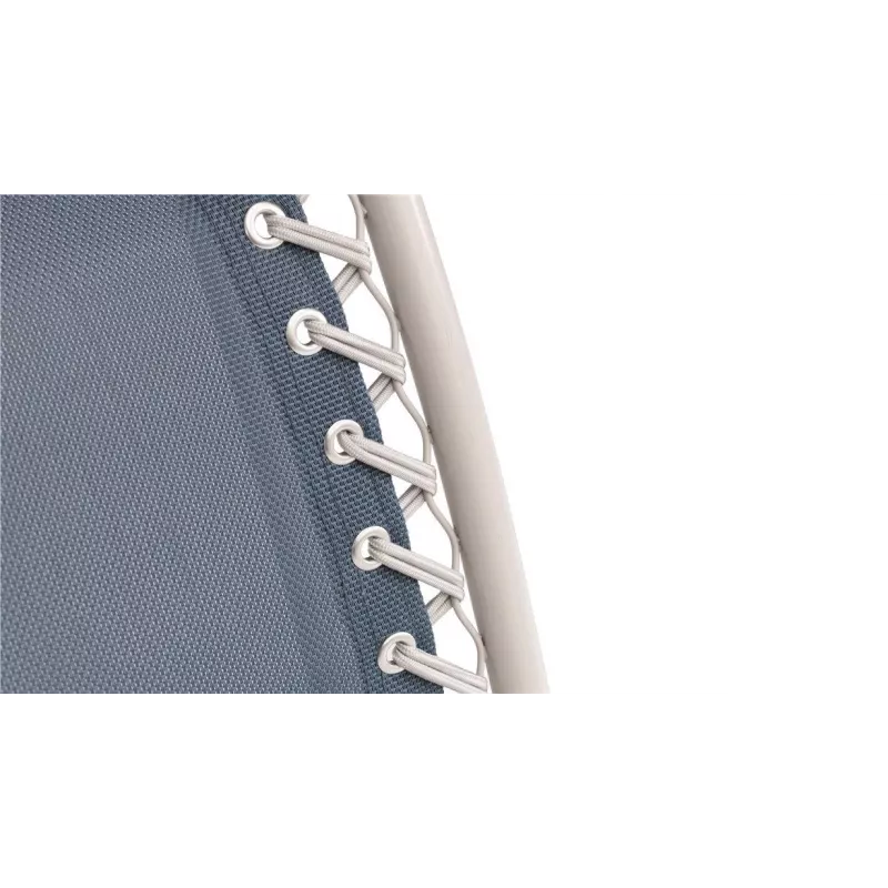 Kempingo kėdė Outwell Ramsgate – 2 kojos, max apkrova 120 kg, svoris 7,4 kg, dydis 650×790 mm, mėlyna