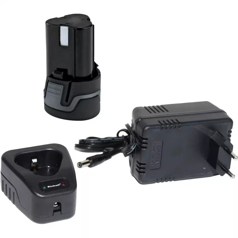 Belaidis gręžtuvas-suktuvas Einhell TH-CD 12-2 Li Keyless 1 kg juodas, raudonas