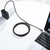 Aukey CB-CD45 USB-C į USB-C kabelis, Quick Charge, 0,9 m, juodas
