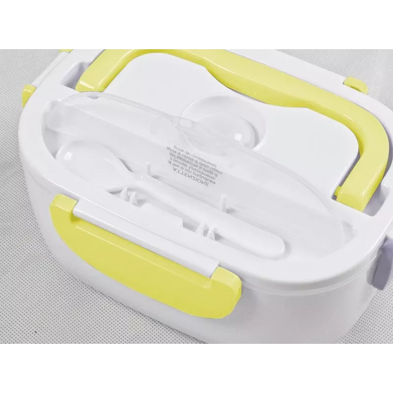 Elektrinis pietų dėžutė Beper 90.920G - 1 L maisto šildytuvas, geltona