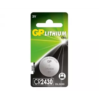 GP Batteries GP Button Cell CR 2430 3 V 1 vnt. 300 mAh ličio elementas GPCR2430STD738C1