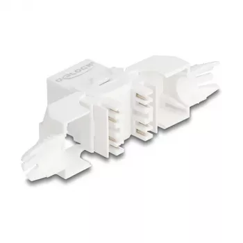 Keystone RJ45 modulis DELOCK 90721 Cat.6A UTP 180° lizdas LSA