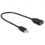 HDMI kabelis DeLOCK 0,2 m HDMI-A / HDMI Micro-D