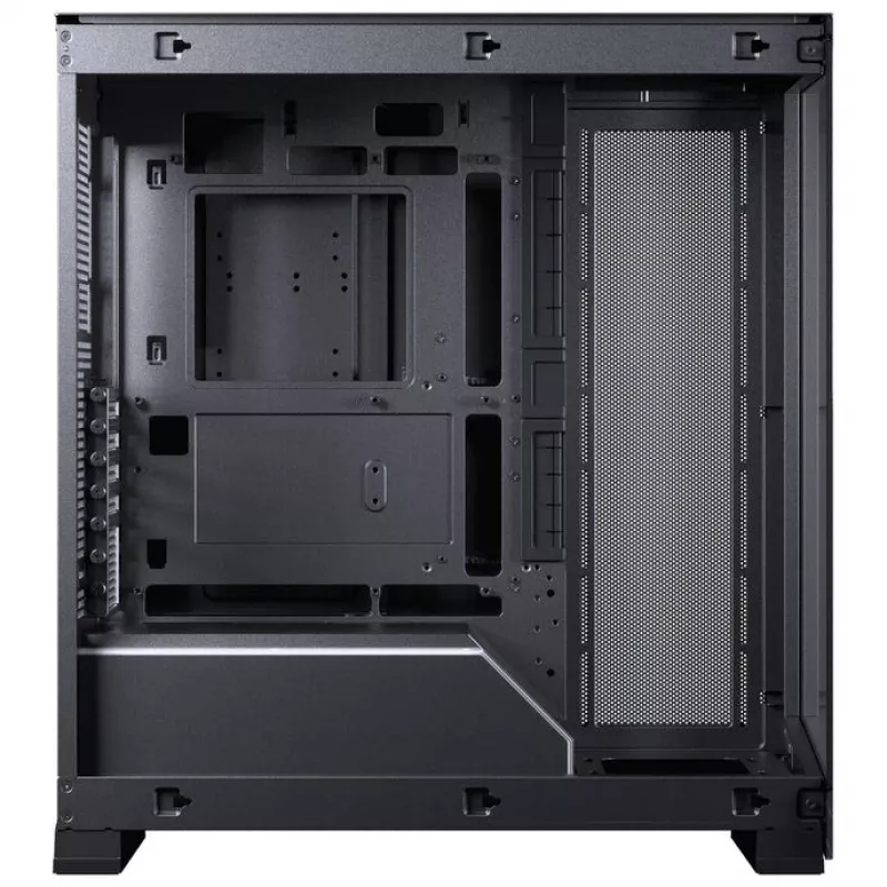 PHANTEKS NV-Series NV5 MK2 ATX korpusas, grūdintas stiklas, DRGB - Satin Black + 3 vnt. M25 Gen2 PWM D-RGB Reverse Blade ventiliatoriai + 1 normalus ventiliatorius - 120 mm