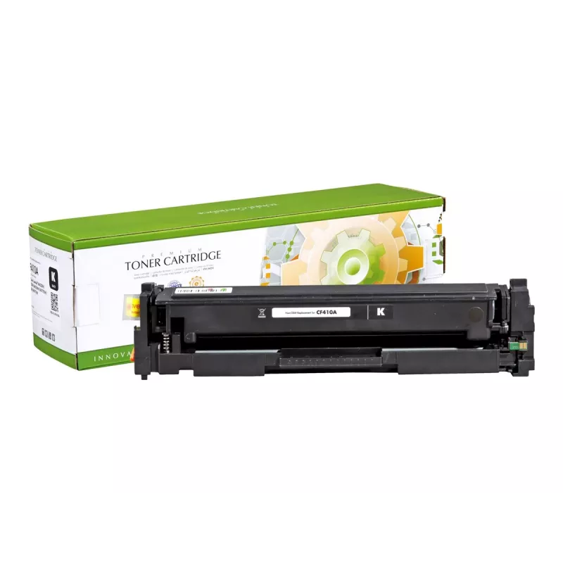 STATIC kasetė su toneriu, suderinama su HP CF410A, juoda, 2300 puslapių