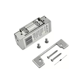 Elektromagnetinis užraktas QOLTEC 52459 12V simetriškas su atmintimi ir fiksavimu