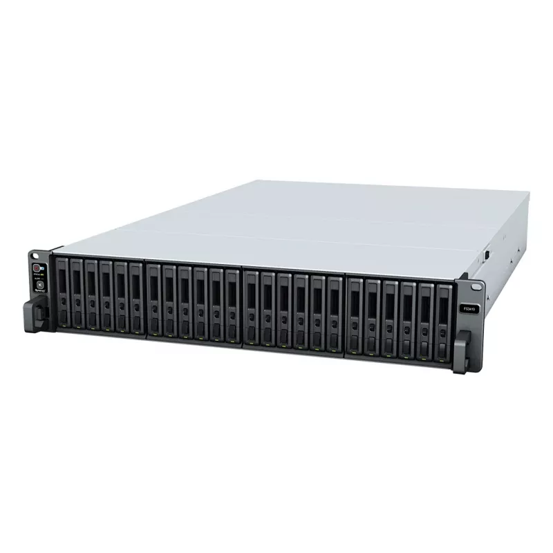 Synology FlashStation FS3410 - NAS-Server - 24 Schächte - 108TB - Rack - einbaufähig - RAID 0, 1, 5, 6, 10, JBOD, RAID F1 - RAM 16GB - 10 Gigabit Ethe