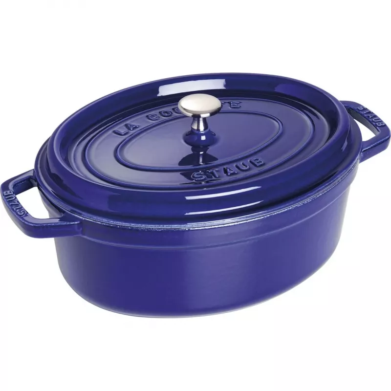 Ketaus kokotas Staub 4,25 L, 29 cm, mėlynas