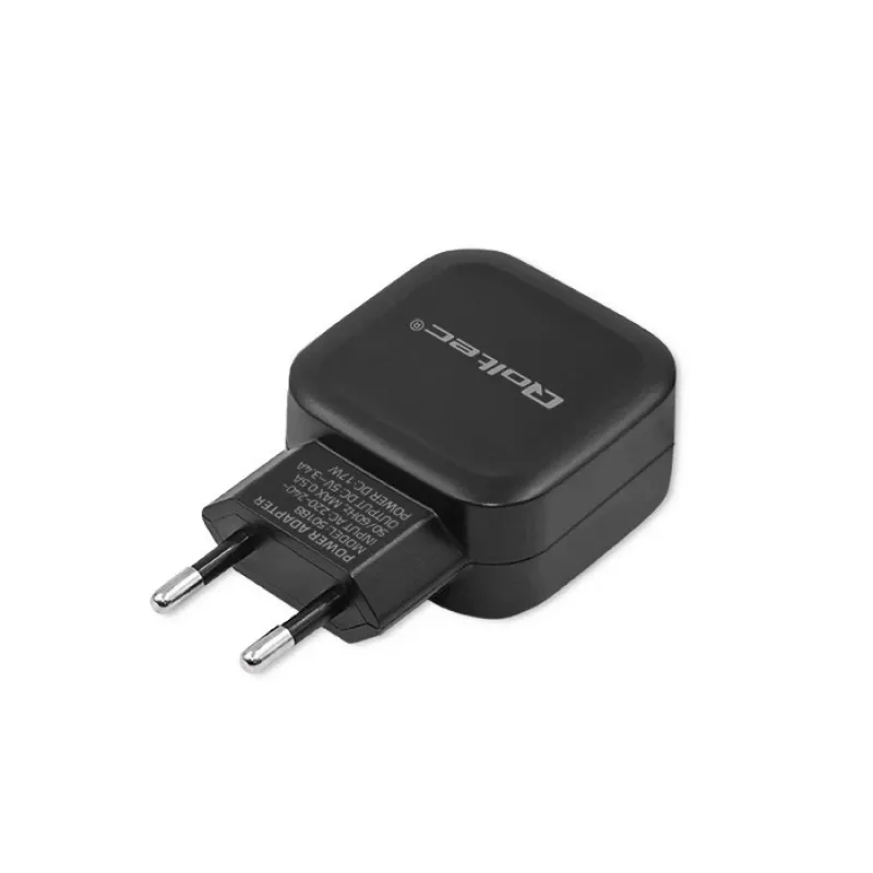 Qoltec 50188 universalus įkroviklis nešiojamam kompiuteriui, išmaniajam telefonui, išmaniajam laikrodžiui, planšetei, telefonui, juodas AC, DC patalpoms