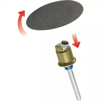 Dremel EZ SpeedClic šlifavimo diskai 2615S413JA (30 mm, 60 ir 240 grūdėtumas)