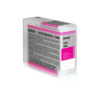 Epson Singlepack Vivid Magenta T580A00, ryškiai purpurinis, pigmentinis rašalas, 80 ml, 1 vnt.