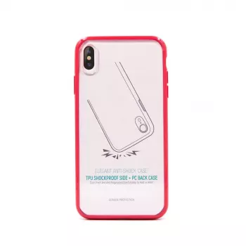 Apsauginis antišokinis dėklas Devia iPhone XS Max 6,5 colių, raudonas, apsauga nuo kritimo