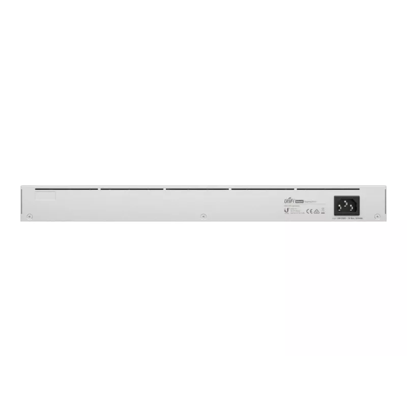 Valdomas L2 tinklo jungiklis UBIQUITI USW-Aggregation – 8 SFP+ prievadai, 10G palaikymas, be ventiliatoriaus, 1U stelažas, sidabrinis