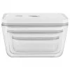 Maisto laikymo dėžutė ZWILLING FRESH & SAVE stačiakampė stiklas/plastikas 3 vnt, 0,35/0,75/1,6 L, sandari, tinka mikrobangų/orkaitės/šaldytuvo