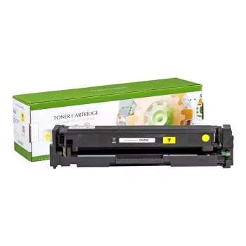 STATIC kasetė su toneriu, suderinama su HP CF402X, geltona, didelės talpos iki 2300 puslapių