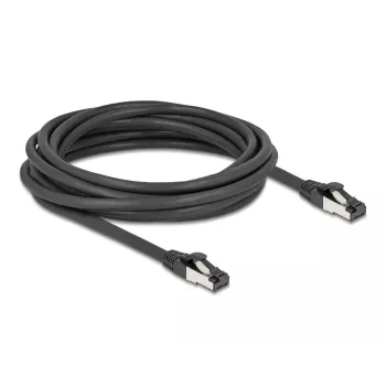 Tinklo kabelis DeLOCK 80574 RJ-45 Cat8.1 5 m Juodas