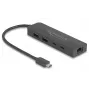 USB šakotuvas DeLOCK 10 Gbps su 2.5 Gigabit LAN ir PD 85 W