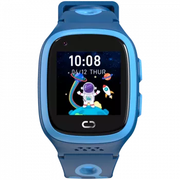 Vaikų išmanusis laikrodis Canyon Kids Watch ZEFIR KW-49 E-SIM 4G GPS WiFi vaizdo skambučiai muzika žaidimai anglų kalbos mokymasis, mėlynas