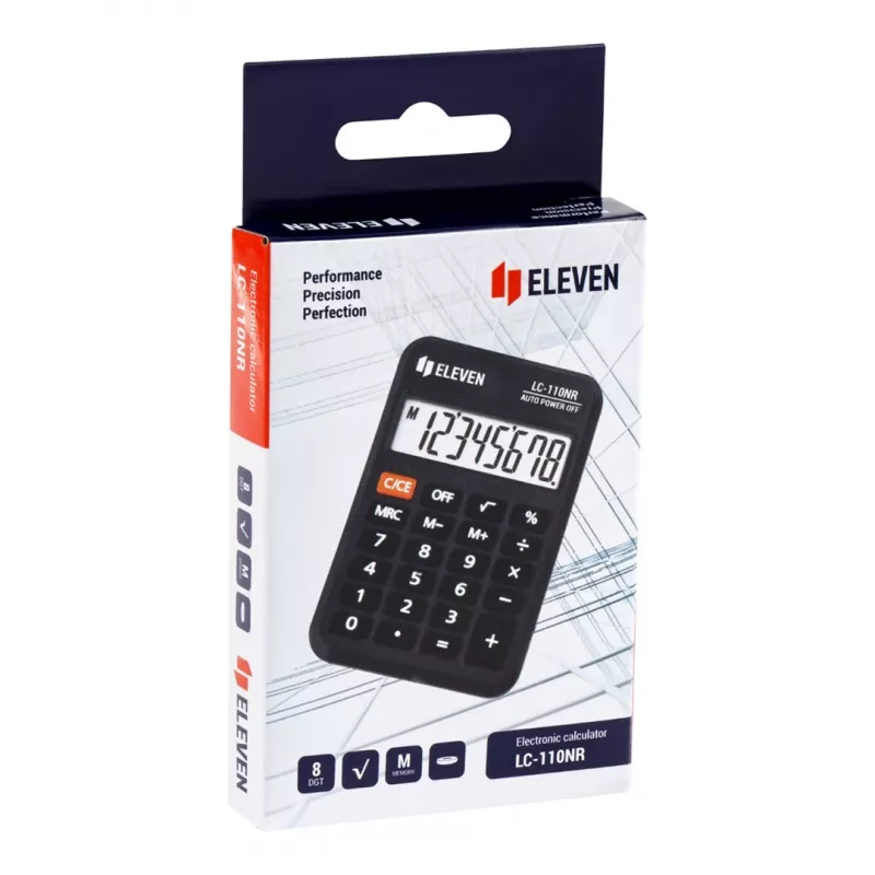 Kišeninis skaičiuotuvas Eleven LC-110NR (EU)