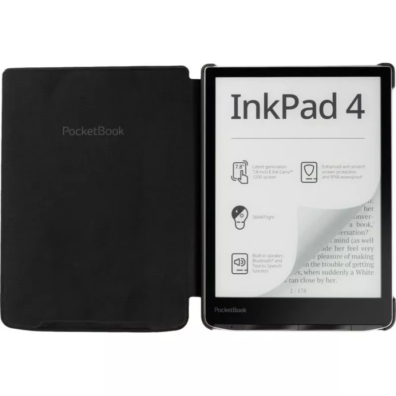 Dėklas planšetei PocketBook H-S-743-CL-WW 7,8 colių įrenginiams, skaidrus apsauginis dangtelis