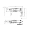 Metabo KHE 2445 kombinuotas plaktukas 800W 3,2J 3 funkcijos