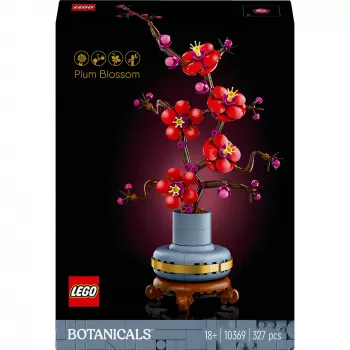 LEGO Icons Slyvų Žiedų Gėlių Dekoro Rinkinys 10369, Įvairių Spalvų