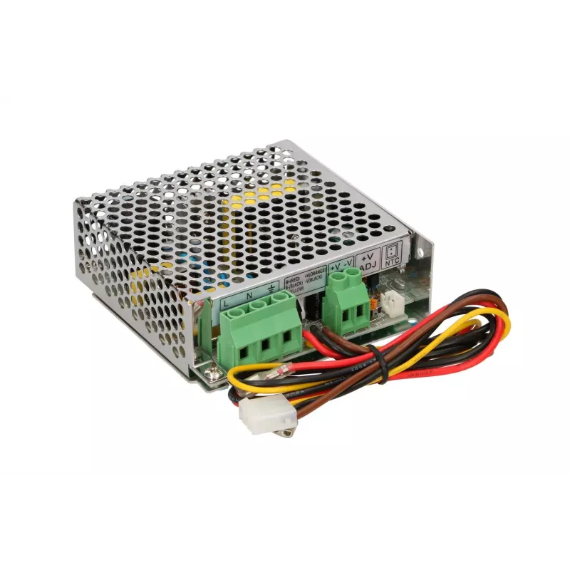 Maitinimo blokas su akumuliatoriaus įkrovikliu Extralink SCP-35-12 13,8V 35W 12V metalinis korpusas, 100–240V AC įėjimas