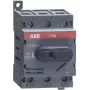 ABB OT80F3 – 3P – prijungtas – juodas – IEC 60947-3 / UL 508 / CSA C22.2 Nr. 14 – 600 V – 52,5 mm
