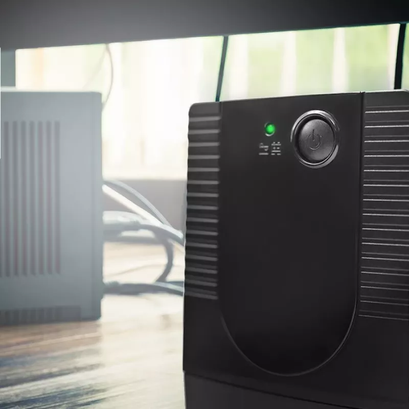 Qoltec 53737 nepertraukiamo maitinimo šaltinis (UPS) Line-Interactive 0.65 kVA 360 W 1 AC lizdas