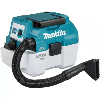 Makita DVC750LZX3 dulkių siurblys 7,5 l būgninis šlapias ir sausas be maišelio (DVC750LZX3)