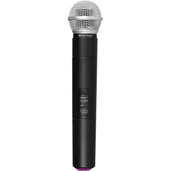 Belaidis rankinis mikrofonas Omnitronic UHF-E serija 531,9 MHz