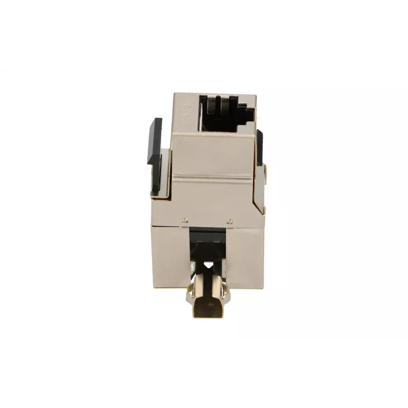 Keystone lizdas Extralink CAT6 STP RJ45, moteriškas, plieno spalvos, 1 vnt.