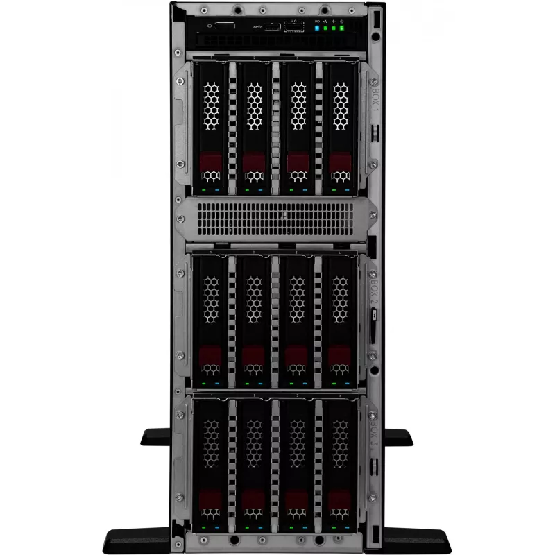 HPE ProLiant ML350 Gen11 5515+ 3,2 GHz 8 branduolių 64 GB 960 GB SSD bokštinis serveris