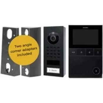 Doorbird D11 Business-Set, 10,2 cm (4 colių) IPS ekranas, 800 x 480 pikselių, 1080p, itin platus 200° kampas