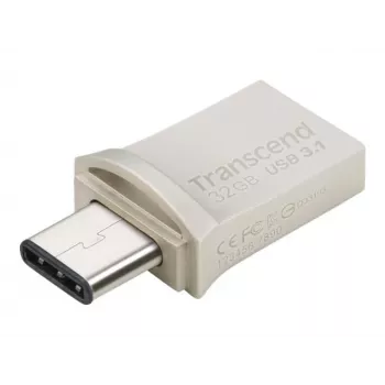 Transcend JetFlash 890 32GB USB atmintukas su dviem jungtimis