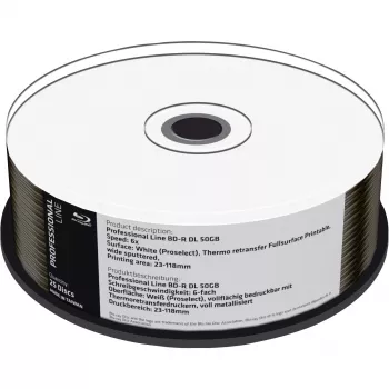 MediaRange BD-R DL 50GB 25 vnt. (MRPL404)
