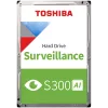 HDD vaizdo stebėjimui TOSHIBA S300 AI 8TB CMR, 3.5'', 512MB, 7200RPM, SATA, 64 kameros, 24/7, TBW: 550