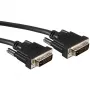 DVI-D dvigubos jungties monitoriaus laidas ROLINE 24+1, kištukas-kištukas, 15 m